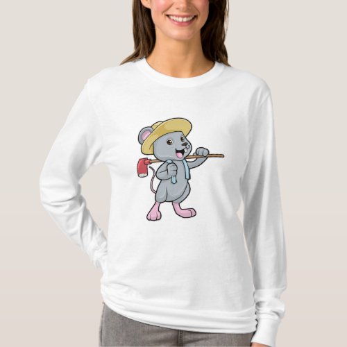 Mouse as Farmer with Axe  Hat T_Shirt