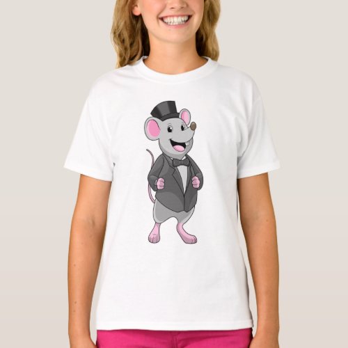 Mouse as Groom with Ribbon T_Shirt