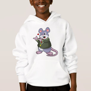 Mouse as Groom with Suit Hoodie