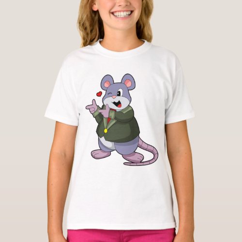 Mouse as Groom with Suit T_Shirt