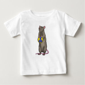 Mouse at Handball Sports Baby T-Shirt