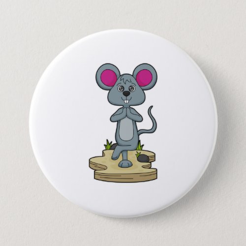 Mouse at Yoga Fitness Button