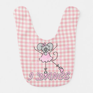 Mouse Ballerina Bib