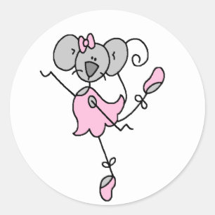 Mouse Ballet Sticker