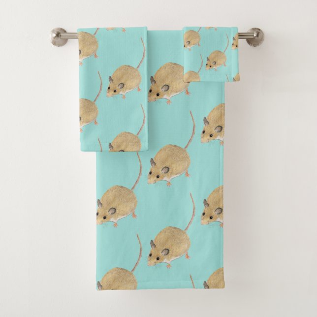 Mouse Bath Towel Set (Insitu)