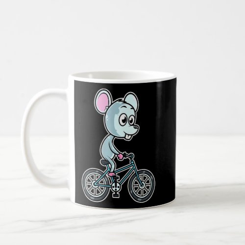 Mouse Bicycle Cyclist Cycling  Coffee Mug