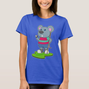 Mouse Billiard Queue T-Shirt