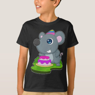 Mouse Birthday Cake T-Shirt
