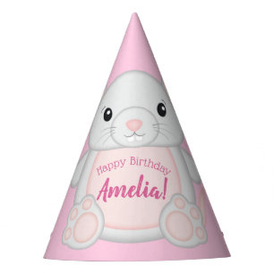 Mouse Birthday Party Pink Hat