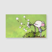 Mouse Blowing on Dandelion (Front)