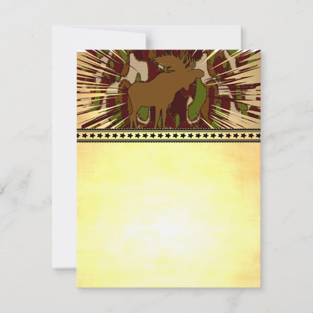 Mouse Camouflage Invitations, stickers, stamps, ca Invitation (Front)