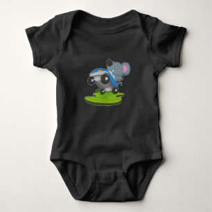 Mouse Car Baby Bodysuit