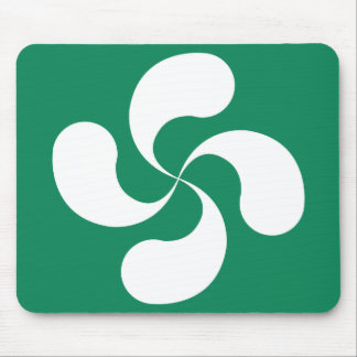 Mouse Carpets Basque Basque background green "Laub Pad