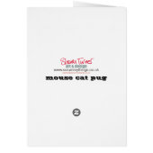 mouse cat pug mint cards (Back)