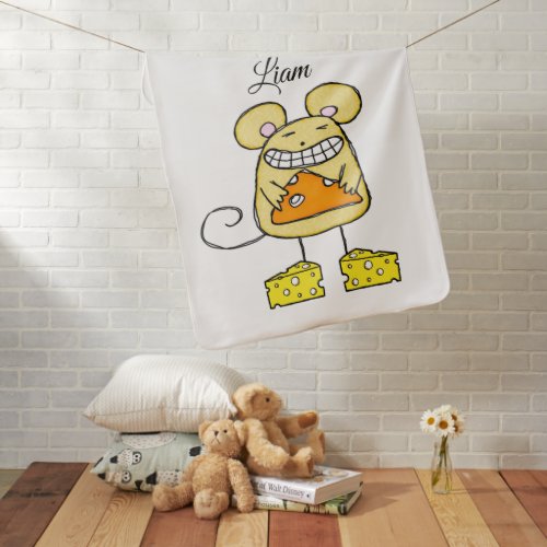 Mouse Cheese Blanket