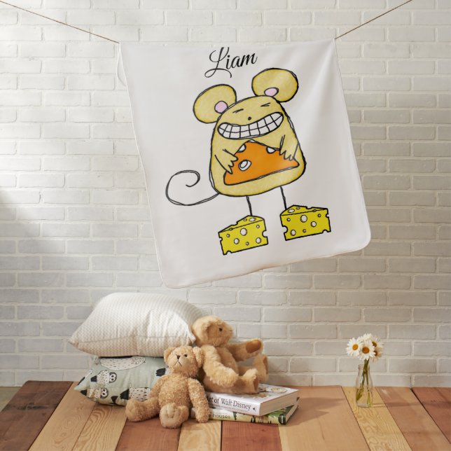 Mouse Cheese Blanket (In Situ)