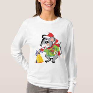 merry christmas with cheese t shirt