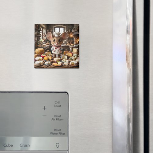 Mouse Cheesemaster Magnet