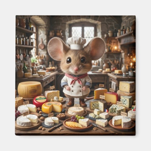 Mouse Cheesemaster Magnet