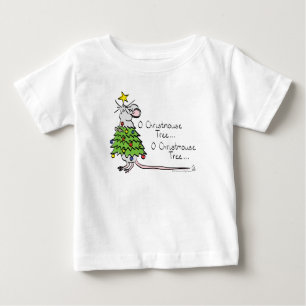 Mouse Christmas Funny Kids Baby T-Shirt