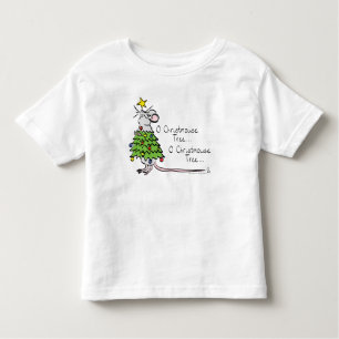 Mouse Christmas Funny Kids Toddler T-shirt