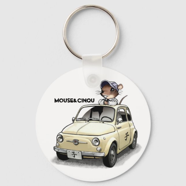 Mouse&Cinqu -Keychain- Keychain (Front)