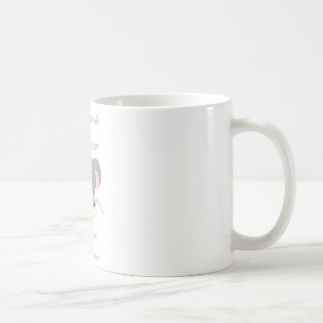 Mouse Cocoa Cappuccino Coffee Mug (Right)