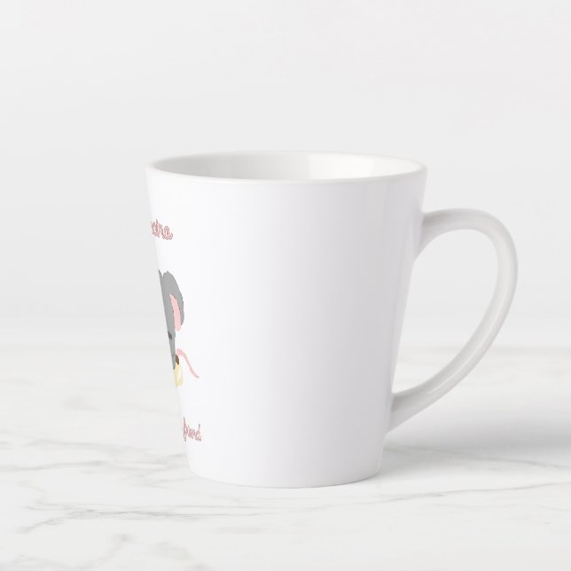 Mouse Cocoa Cappuccino Latte Mug (Right)