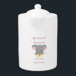 Mouse Cocoa Cappuccino Teapot<br><div class="desc">Mouse Cocoa Cappuccino Acrylic Tumbler
Every morning Mauccino wakes up to take a bath in a cup of hot coffee and he invites you to join him.</div>