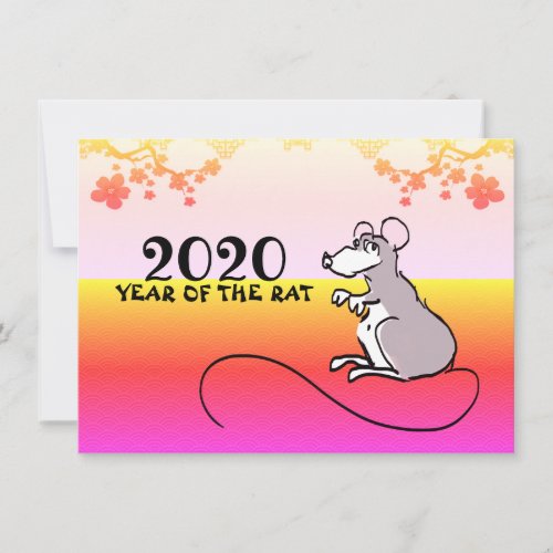 Mouse Comics Lunar Rat New Year 2020 Spring FC