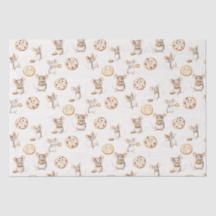 Mouse Cookie Kids Birthday Tissue Paper