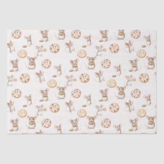 Mouse Cookie Kids Birthday Tissue Paper