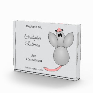Mouse Design Acrylic Award