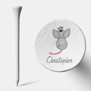 Mouse Design Golf Tees