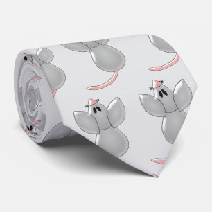 Mouse Design Neck Tie