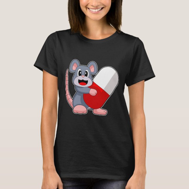 Mouse Doctor Medicine T-Shirt (Front)