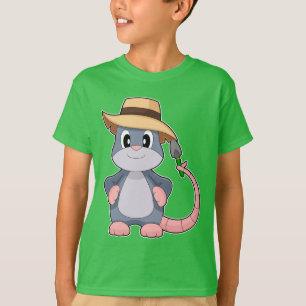 Mouse Farmer Garden trowel T-Shirt