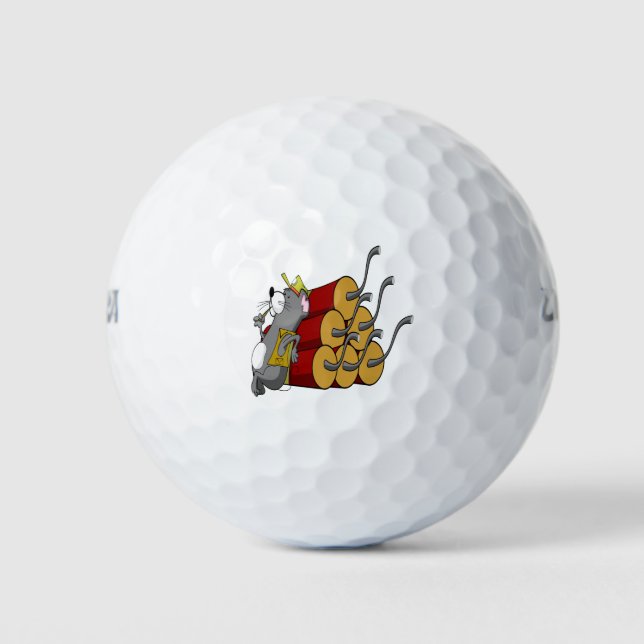 Mouse Golf Balls (Front)