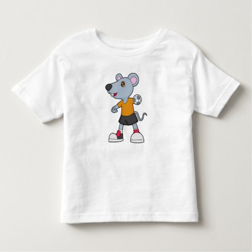 Mouse Handball player Handball Toddler T_shirt