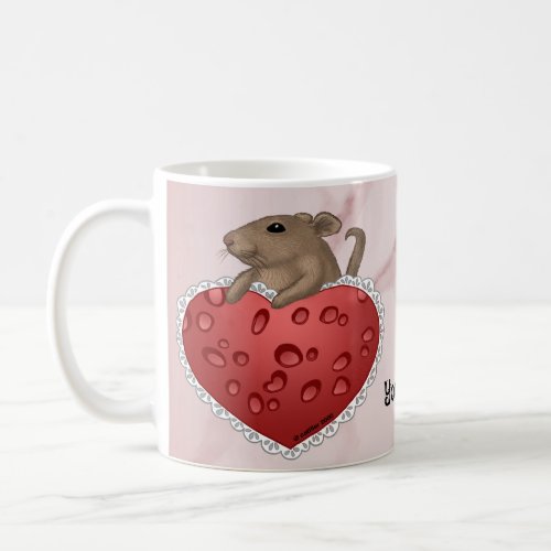 Mouse Heart Coffee Mug