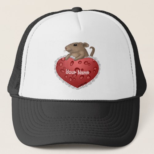 Mouse Heart Trucker Hat