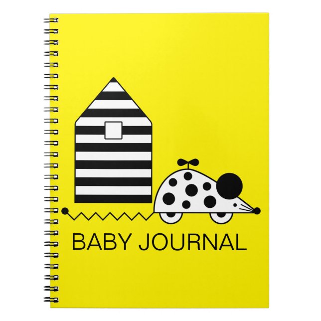Mouse House Spiral Photo Notebook (Front)
