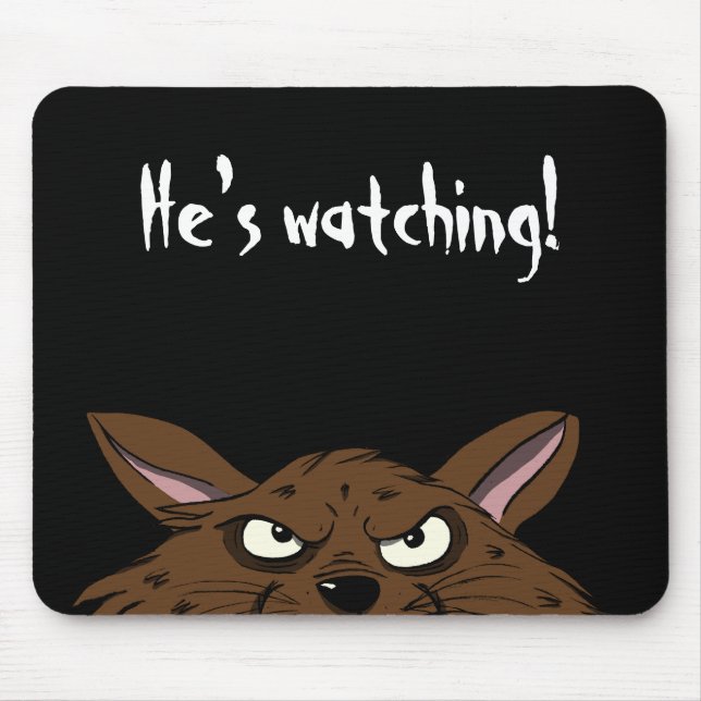 Mouse Hunter Mousepad (Front)