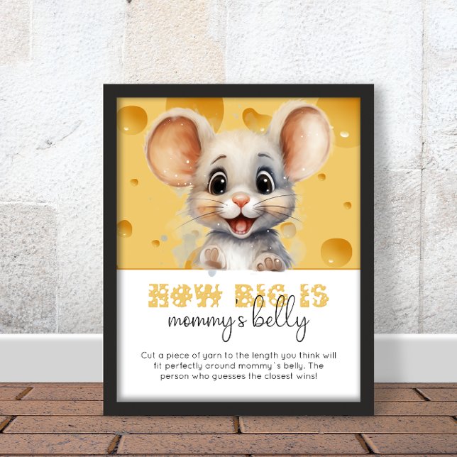 Mouse in cheese how big is mommy's belly game poster (Creator Uploaded)