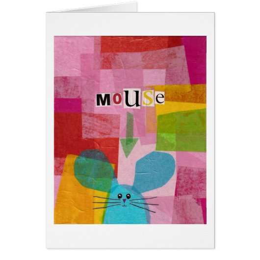 Mouse! in Pink Cards (Front)