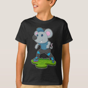 Mouse Inline skating Roller skates T-Shirt