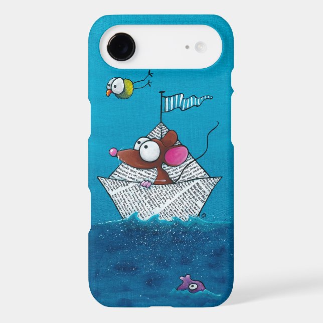 Mouse iPhone - sailing Case-Mate iPhone Case (Back)