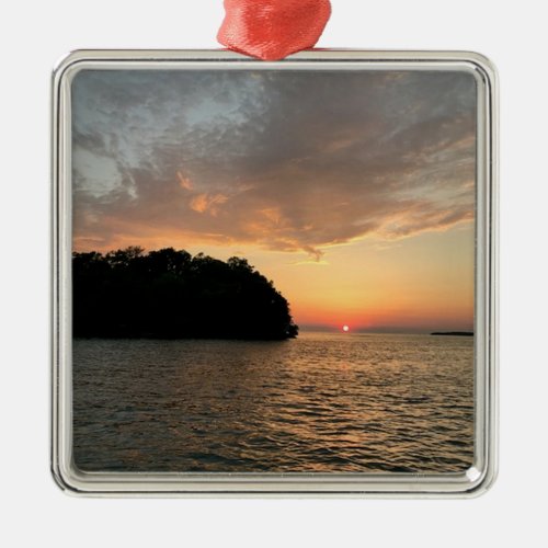 Mouse Island Photography by Willowcatdesigns  Metal Ornament
