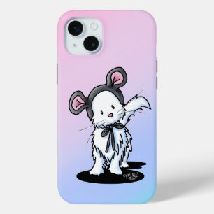 Mouse Kitty KiniArt iPhone 15 Plus Case