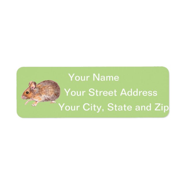 Mouse Label (Front)